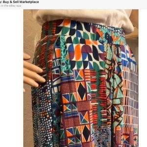 LuLaRoe New w/Tags Madison Skirt, Large, Elastic Waist 24"length